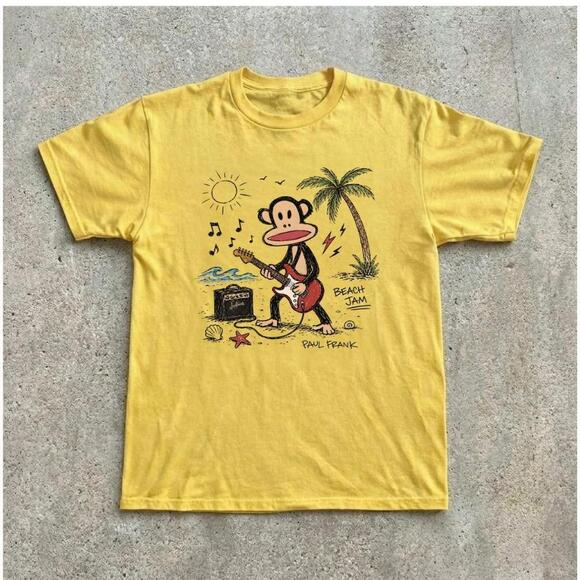 Other - Yellow Paul Frank Graphic Tee